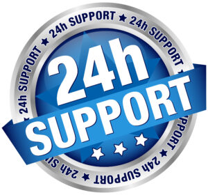24h‑Support Badge