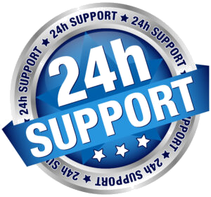 24h Support Button